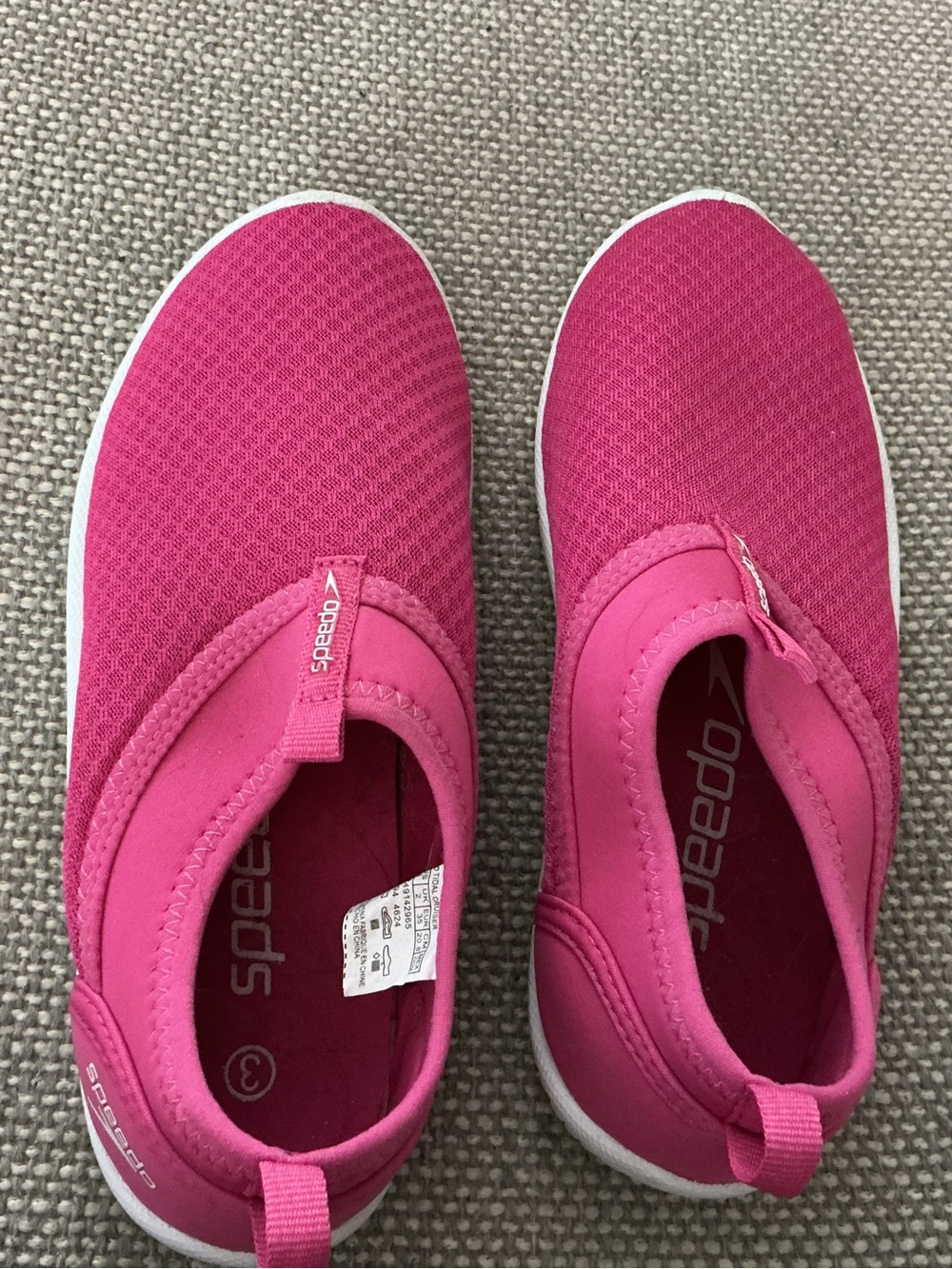 Speedo Kids Hot Pink Slip-On Water Shoes